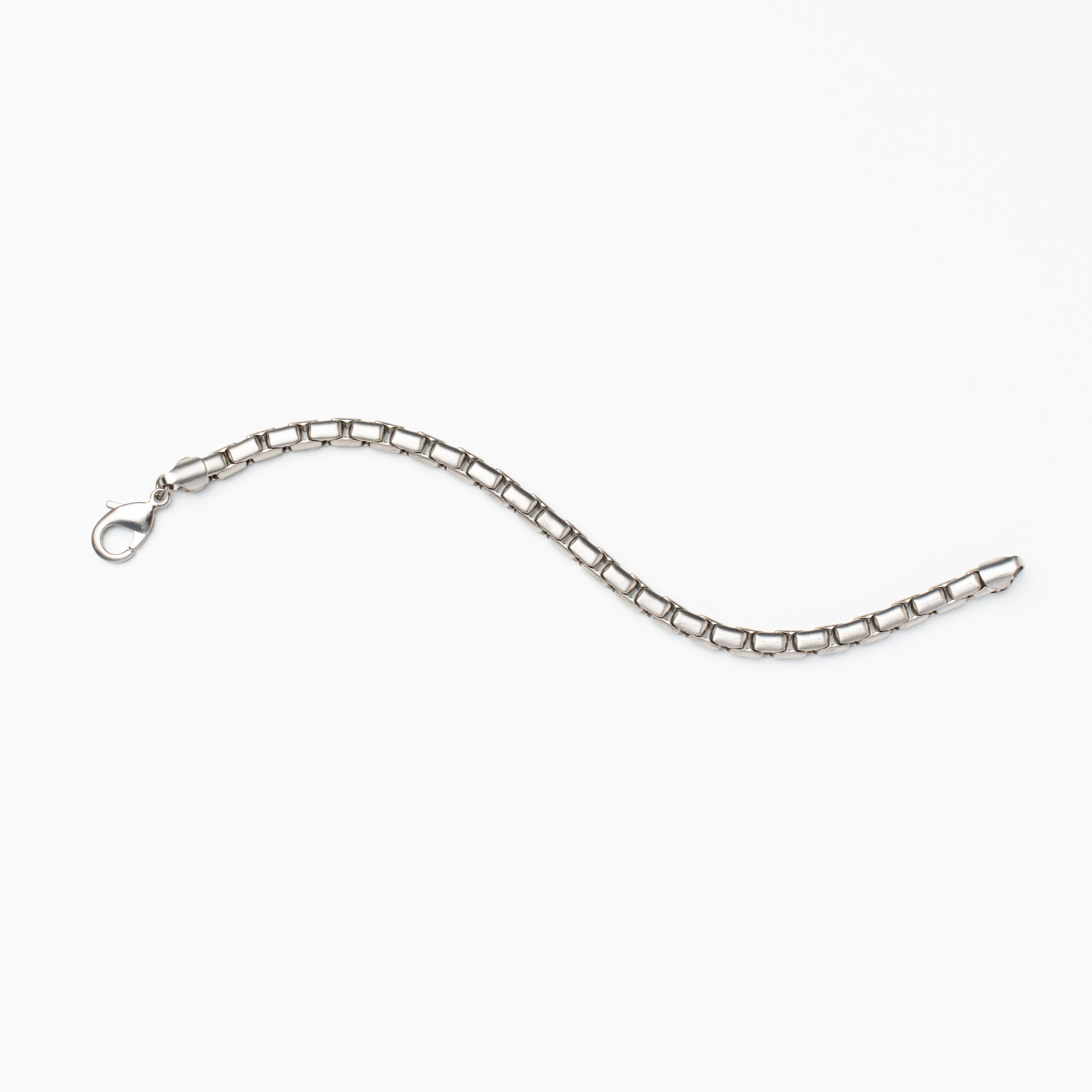 Orb - Chain Bracelet - Satin Silver Zach