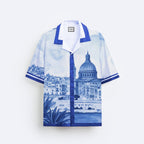 Amalfi Coast Italy Resort Collar Shirt