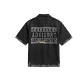 Black Advisory Denim Shirt