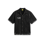 Black Advisory Denim Shirt