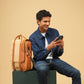 Echo | Beige | Laptop Backpack