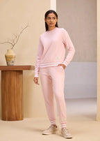 Yarn Dyed Rib iCotton Joggers Alonge