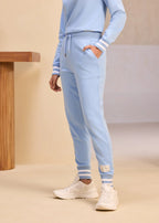 Yarn Dyed Rib iCotton Joggers Alonge