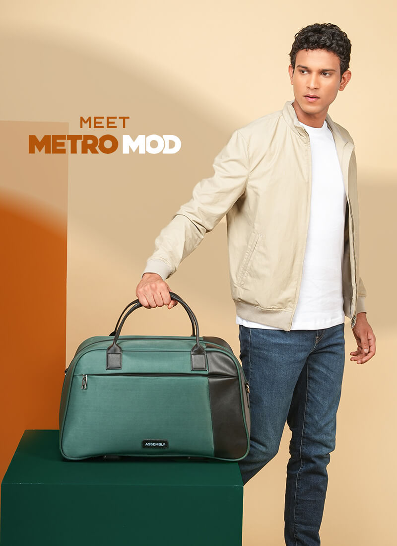 Verve | Green |  Premium Duffle Bag