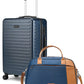 Stark+Verve Combo | Blue | Medium Hard Luggage with Duffle Bag