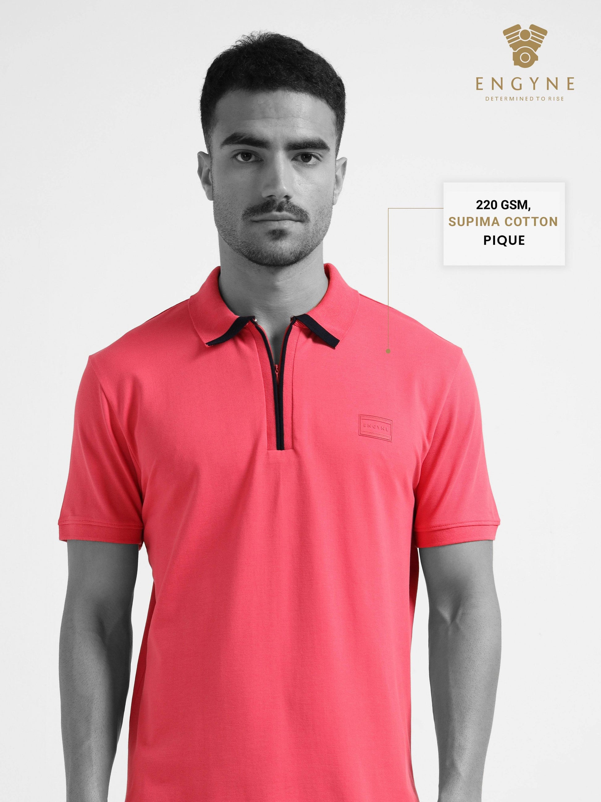 Neon Pink Polo 