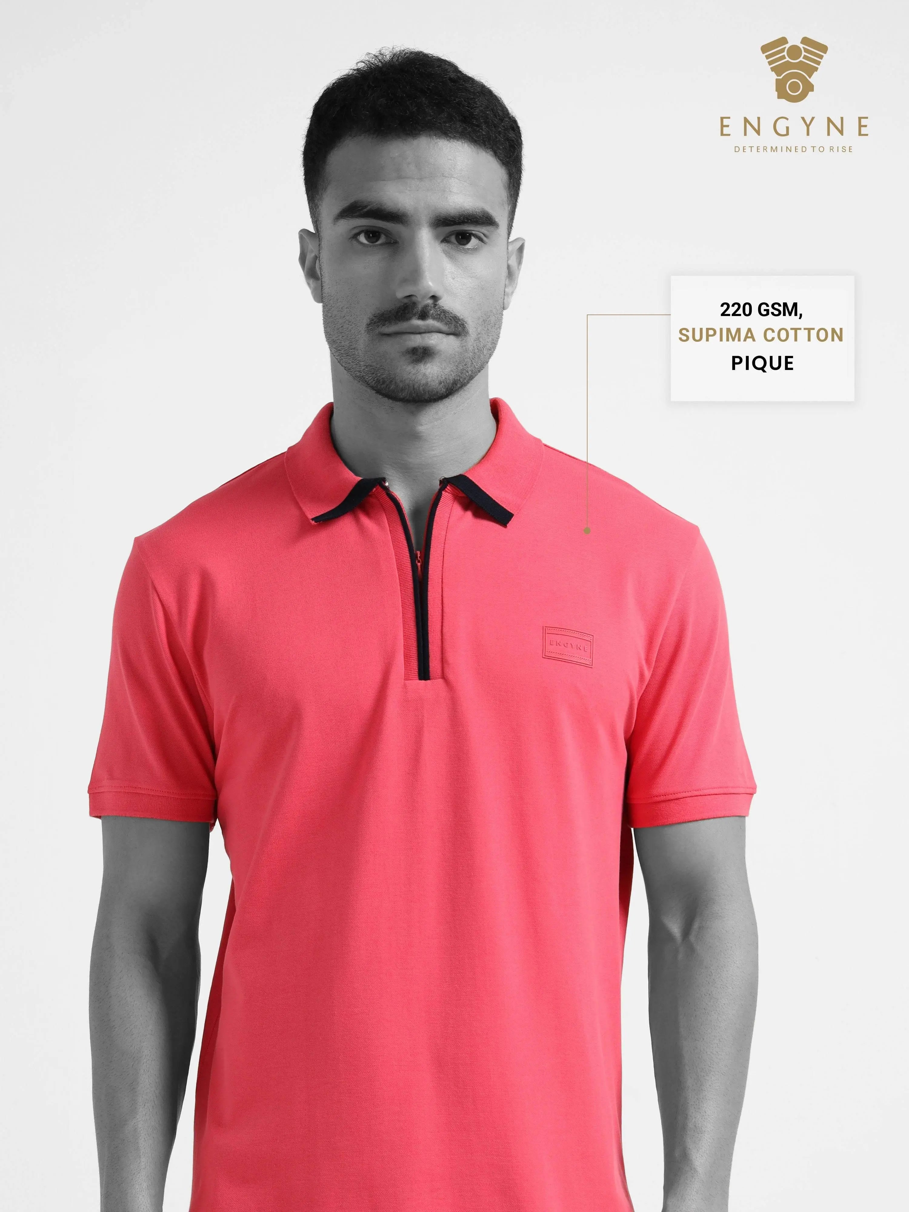 Neon Pink Polo 