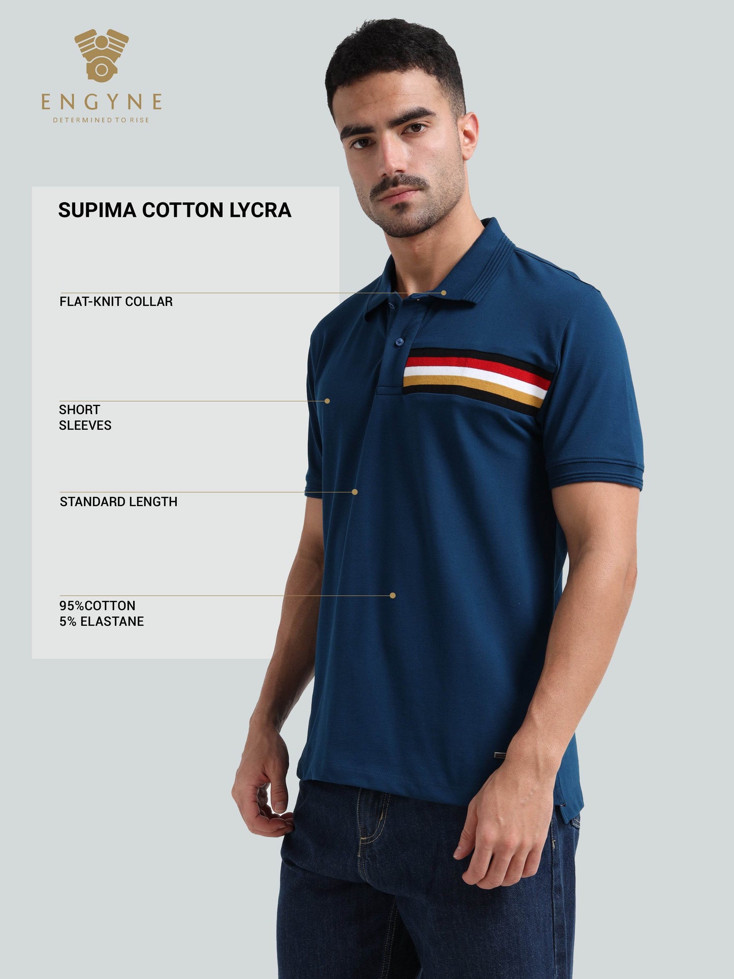 blue polo