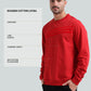 Dark Red Crewneck Sweatshirt