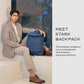 Stark Backpack | Blue |  Everyday Laptop Backpack