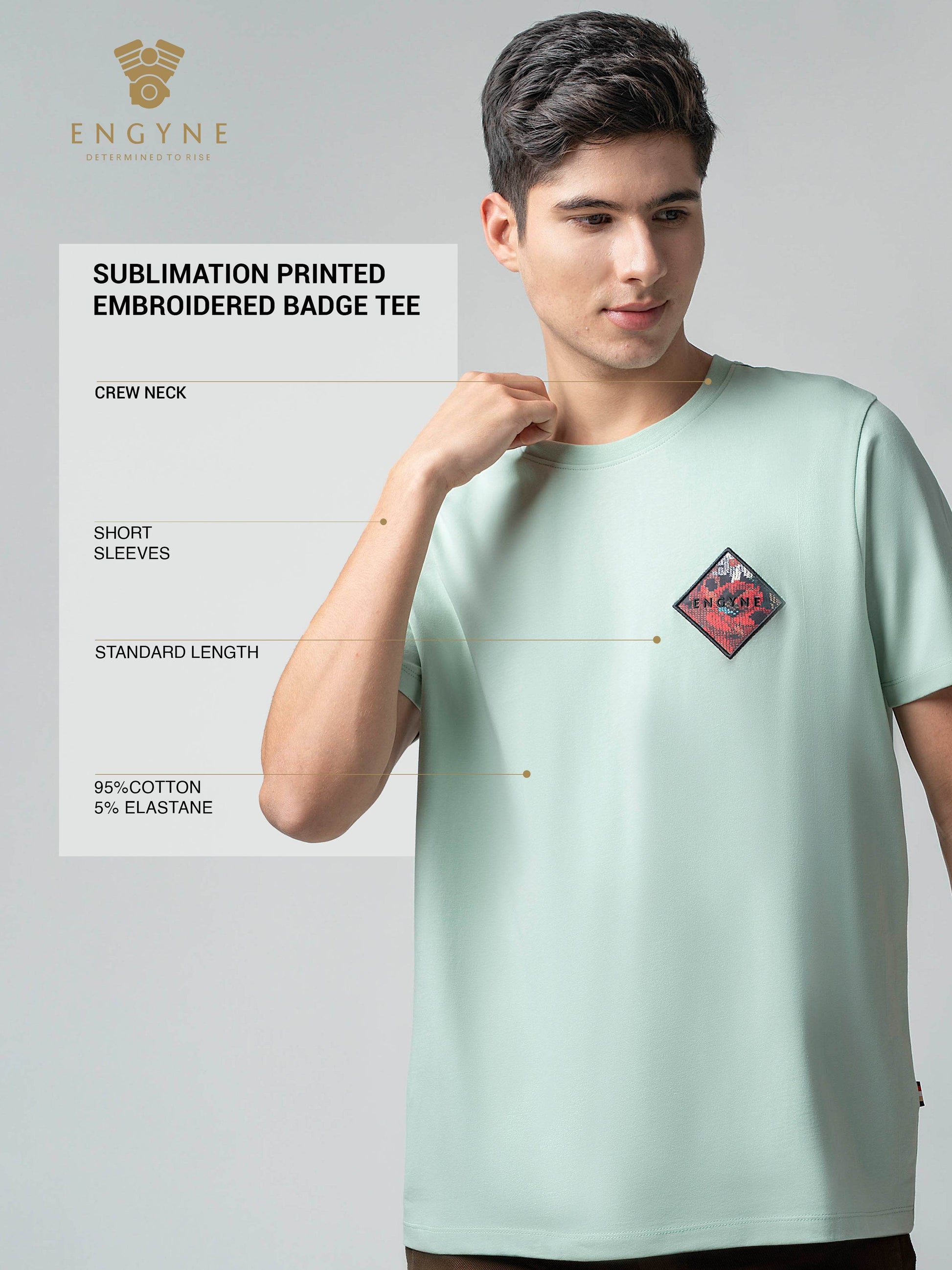 light green tee