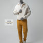 Shop Trendy Yellow Track Pant with Center Pin Tuck element