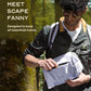 Scape Fanny Pack | Grey | 3 Way Carry Crossbody With Spillproof Upper
