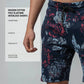 Interlock Navy All-Over Printed Shorts For Men