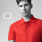 Red polo tshirt for men 