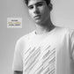 Rougen Cotton Lycra Embossed Mens Sand T Shirt