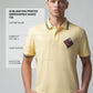 Yellow polo tshirt for men 