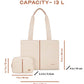 Iris Tote | Beige | Work Tote Bag
