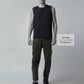 Trackpant with Dual Cargo Pockets in Rougen Cotton Poly Elastane Interlock