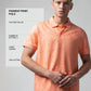 Orange polo tshirt for men 