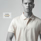 Beige polo tshirt for men