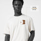beige t shirt