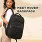 Rover Backpack | Black | Everyday Laptop Backpack