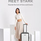 StarkPro | Grey/White | Cabin Hard Luggage