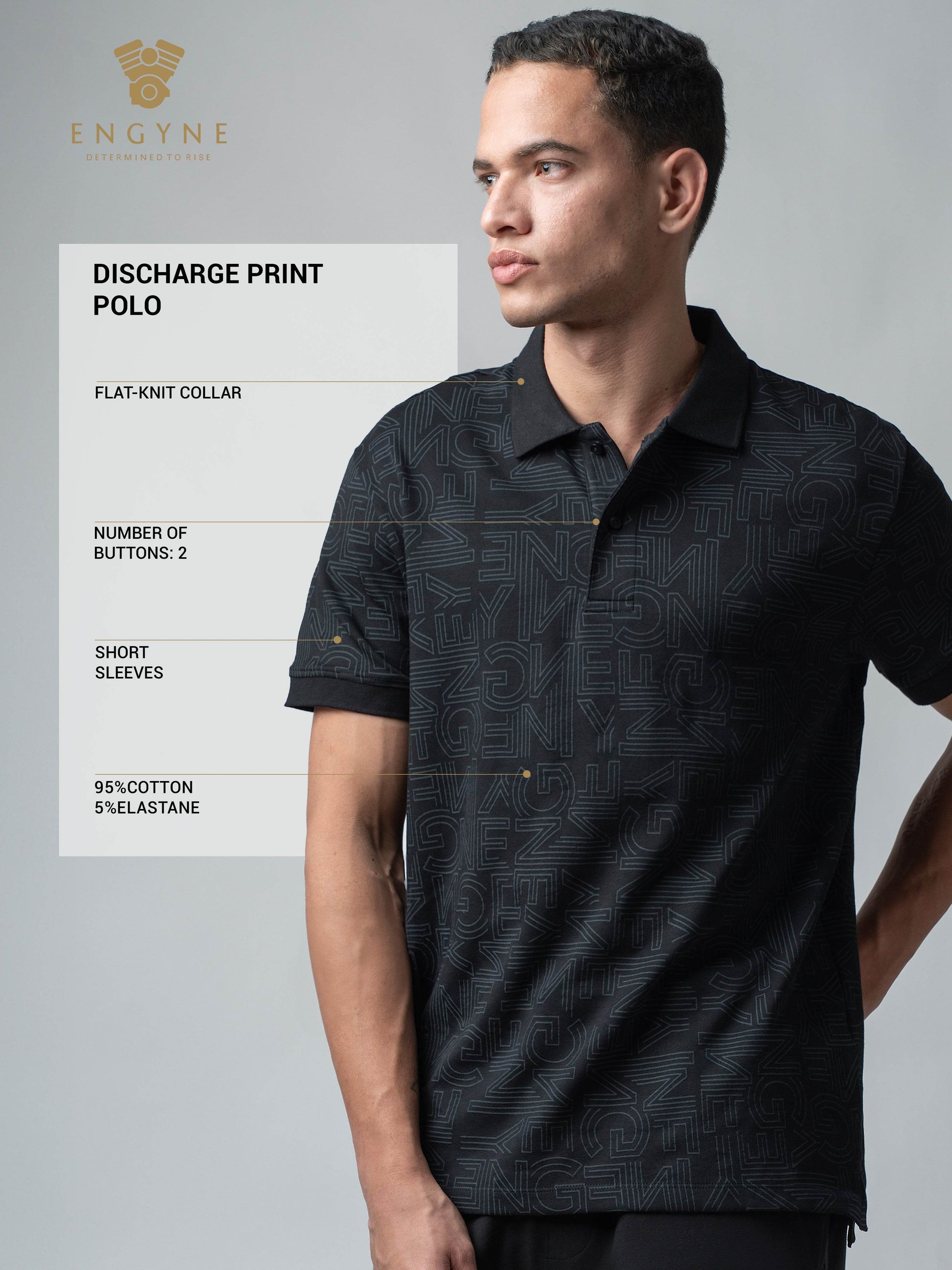 black polo tshirt for men