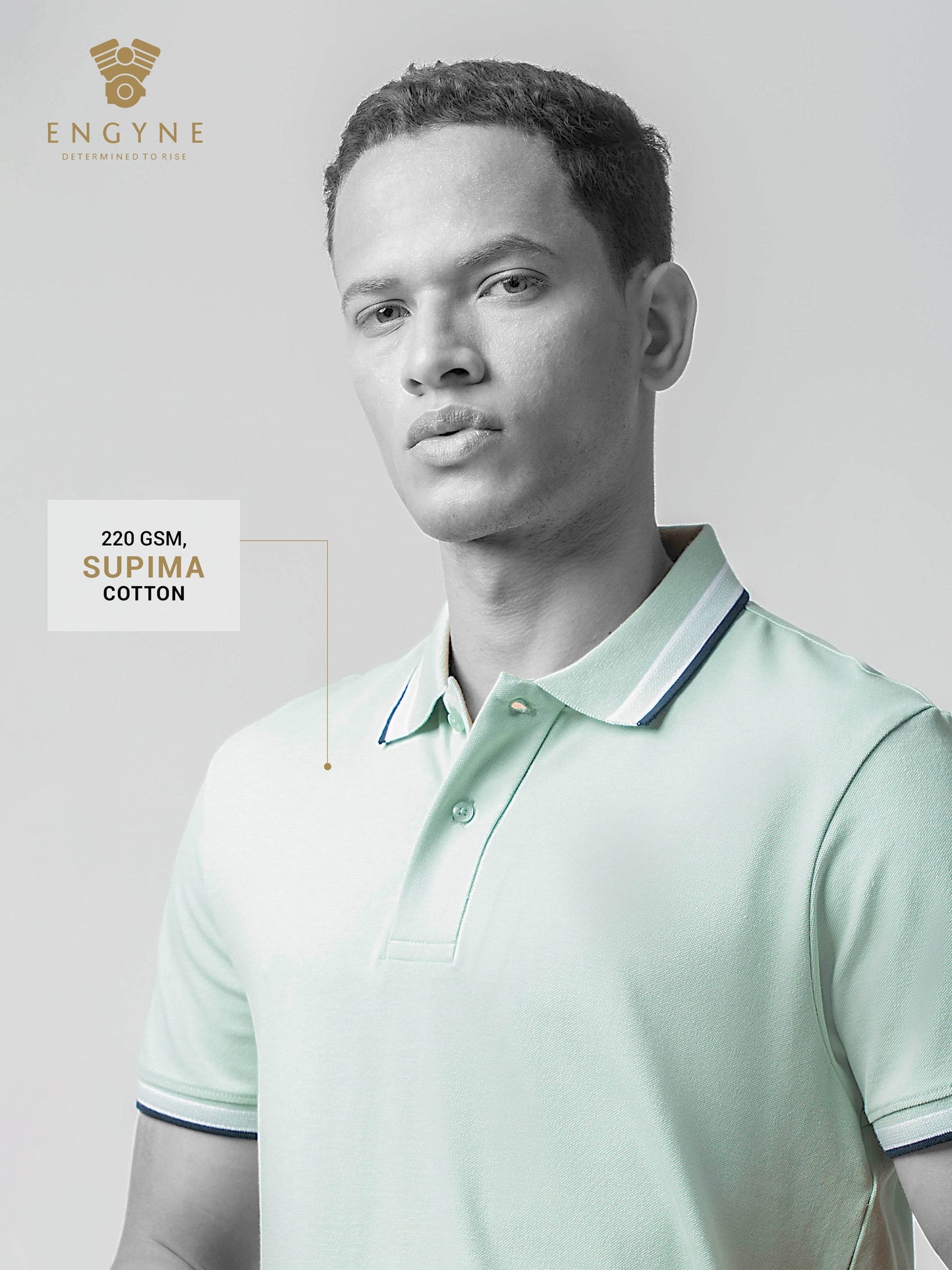 Green polo tshirt