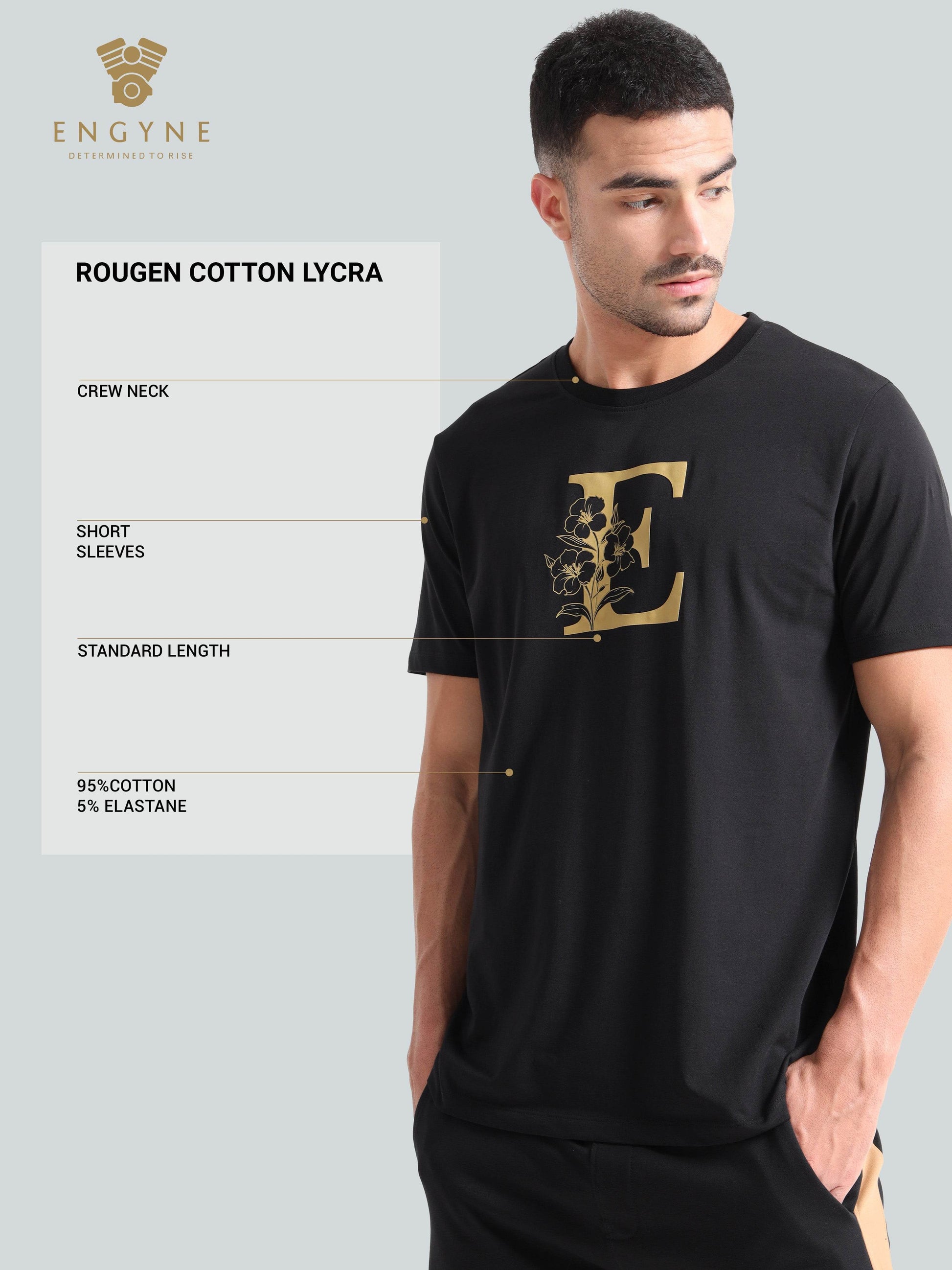 black t shirt