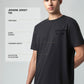 Black tshirt for men 
