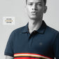Navy blue polo tshirt for men