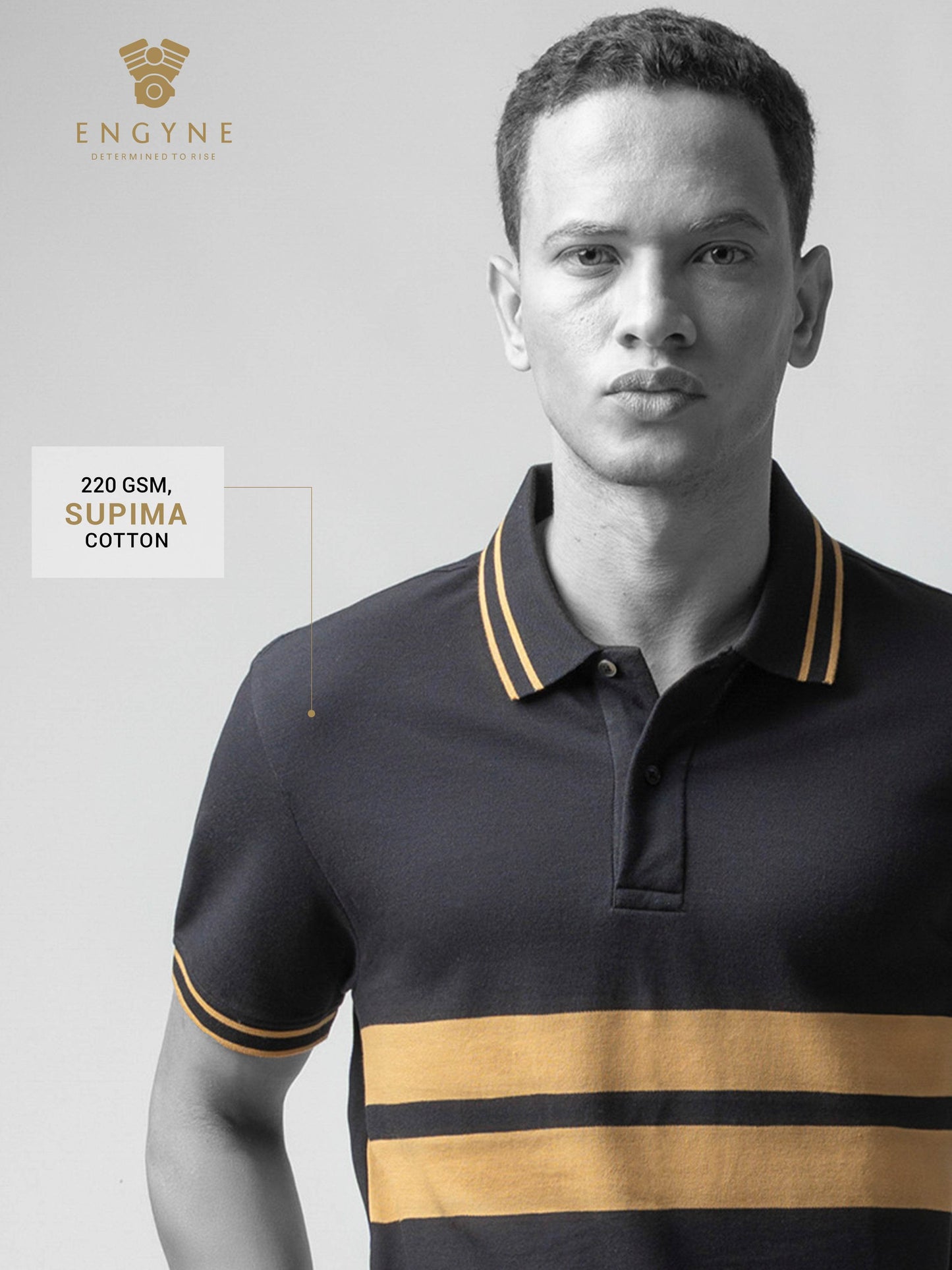 Black polo tshirt