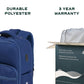 Rover Trolley Backpack | Blue | Convertible Laptop Bag for Professionals