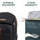 Odyssey Backpack | Black | Everyday Laptop Backpack