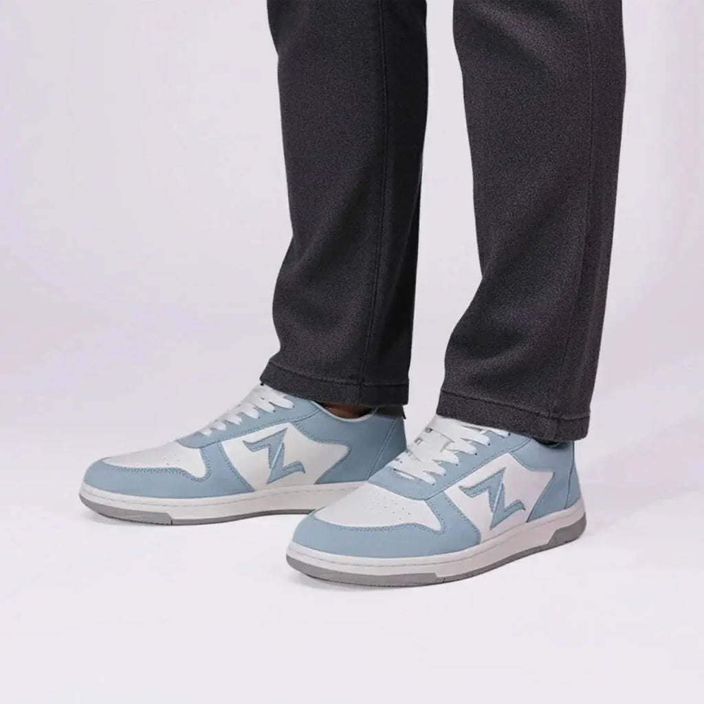 Stratos Low Ankle Blue Sneakers ZHOE
