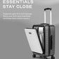 StarkPro Combo | Grey/White | CabinPro+Medium Hard Luggage