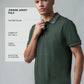 Green polo tshirt for men 
