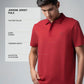Red polo tshirt for men 