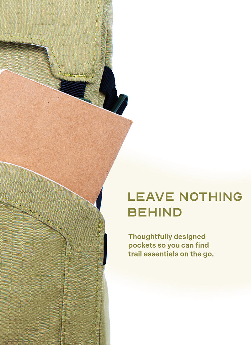 Scape Backpack | Green | For Mountain Trails Or Everyday Commutes