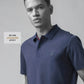 Navy blue polo tshirt for men 