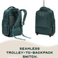 Rover Trolley Backpack | Green | Convertible Laptop Bag for Professionals