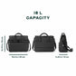 Stark Messenger | Black | Everyday Office Laptop Bag