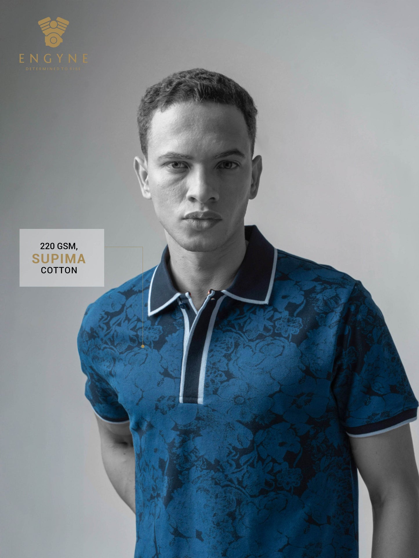 blue polo tshirt for men