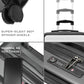 Agile Set | Grey-White | CabinPro+Laptop Backpack