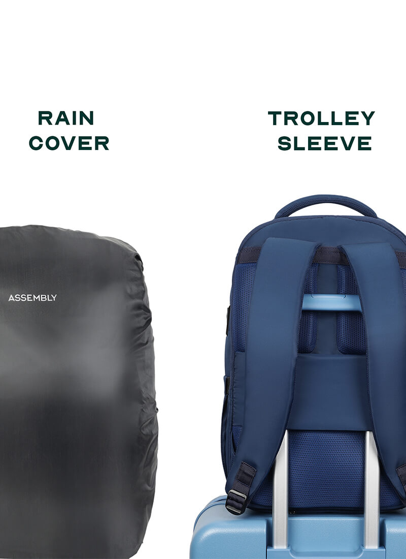 Rover Backpack | Blue | Everyday Laptop Backpack