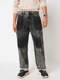 Men's Gray Scale Straight Fit B5IVE
