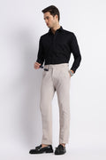 100% Pure Cotton Black Oxford Shirt for Men
