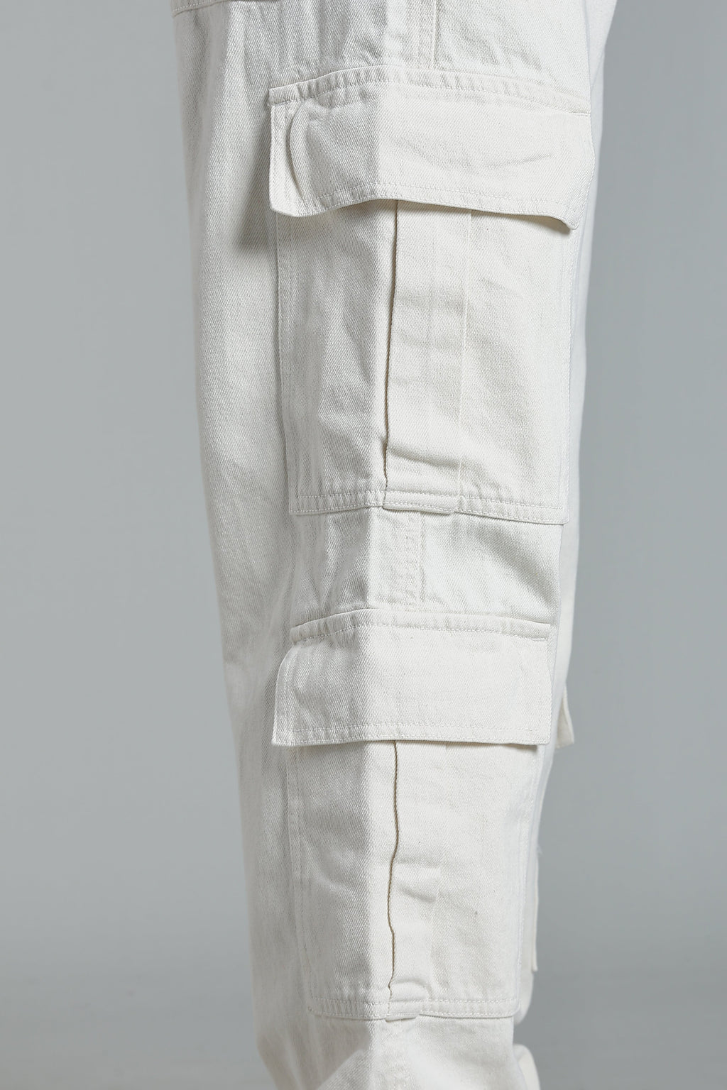 8 Pocket Cargo Denim | Baggy Fit Jeans | Off-White